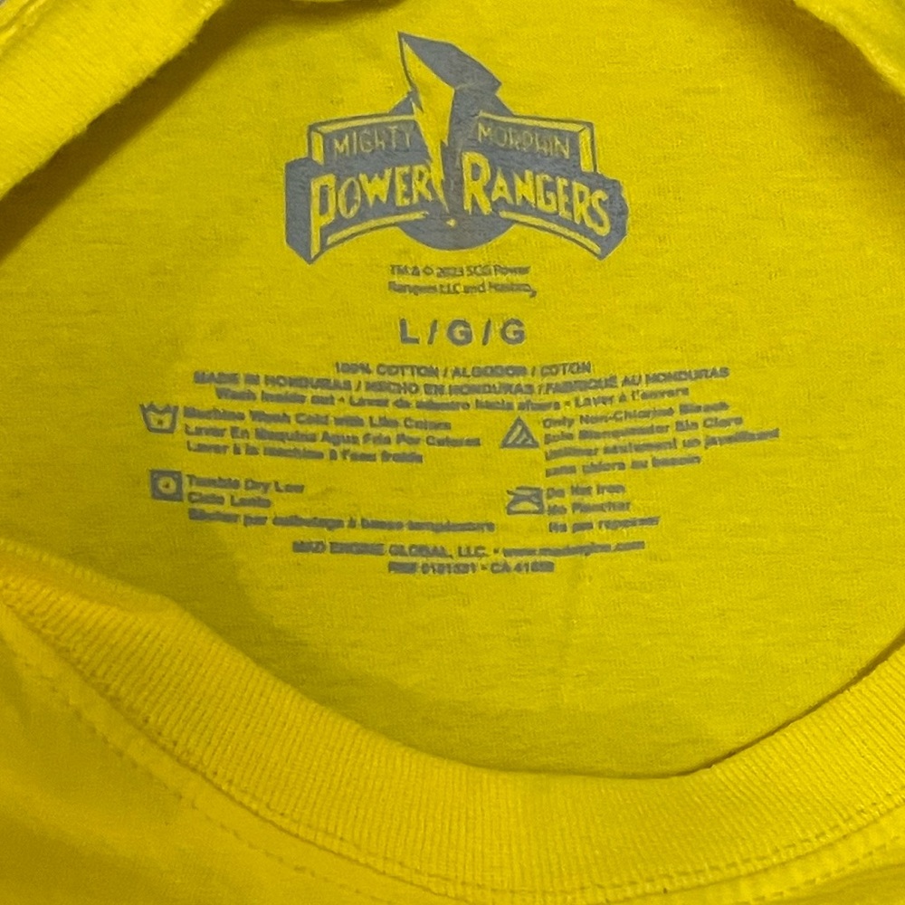 Power Rangers Tee - Picture 2 of 2